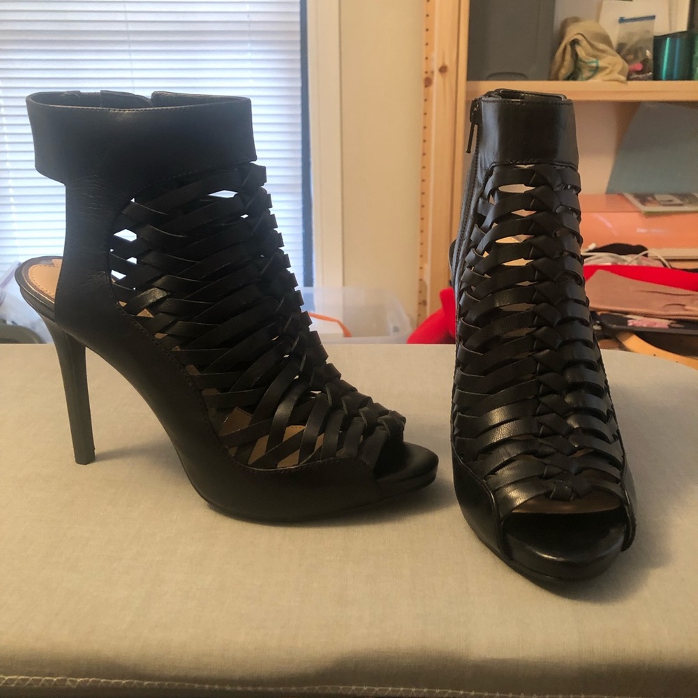Black heels
